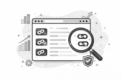 Illustration of finding link opportunities